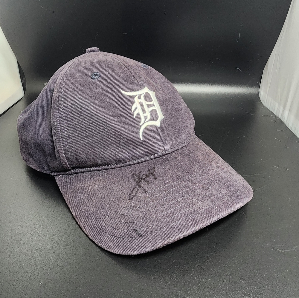 Detroit Tigers Kids Hat by '47 Brand Signed Cap Autographed Brim Adjustable MLB